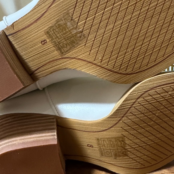 Altar'd State White Cowboy Cowgirl Western Heeled Boots - Picture 8 of 8